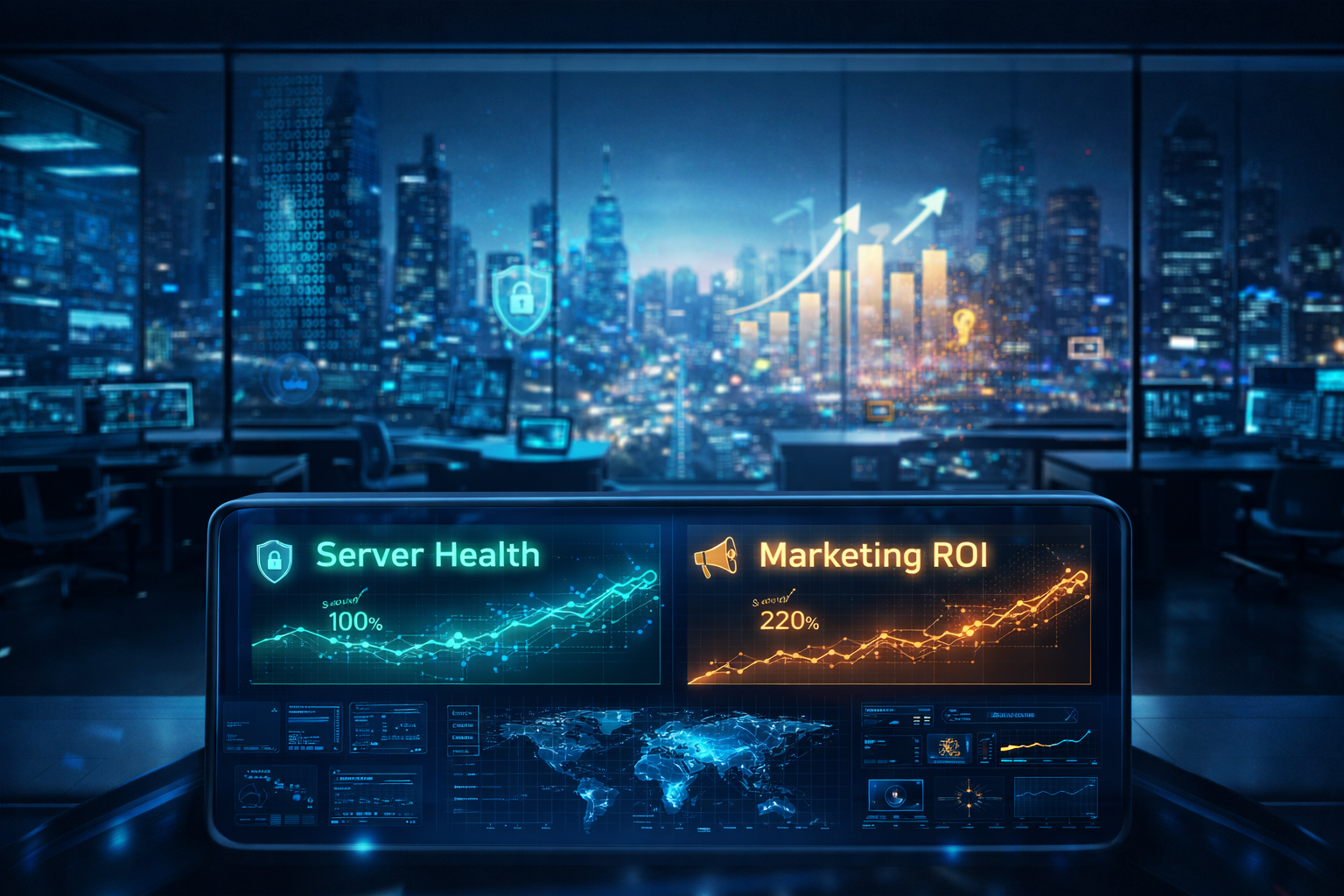 IT-marketing dashboard